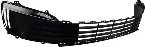 Garage-Pro Front Grille Assembly For Kia Rio 2016-2017 Sedan Models, Without Fog Light Holes, Black Grill Plastic KI1036138 in Saudi Arabia