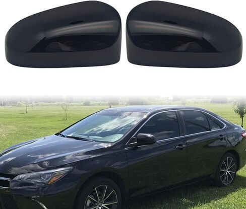 Side Mirror Cover Caps Fit for Toyota Corolla 2014-2019 w/o Signal Lamp, 2-Piece Set,TOYOTA COROLLA 2014-2019 accessories (SLIVER) in Kuwait