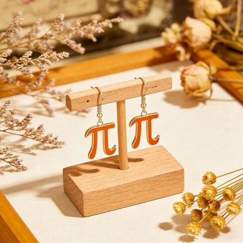 coadipress 9 Pairs Pi Earrings Set for Women Cute Greek Letter 3.14 Novelty Dangling Drop Earrings Mathematical Symbol Pi Day Math Teacher Earring Jewelry in Saudi Arabia