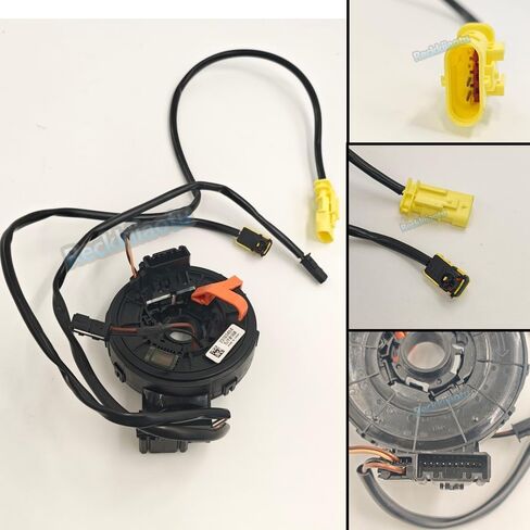 موصل كهربائي لعجلة القيادة (بدون مستشعر زاوية) 23381966 يناسب عجلة ساخنة لسيارة شيفروليه سيلفرادو 2500 HD / 3500 HD 2005-2019، لسيارة GMC Sierra 2500 HD /3500 HD 2015-2019 in Kuwait