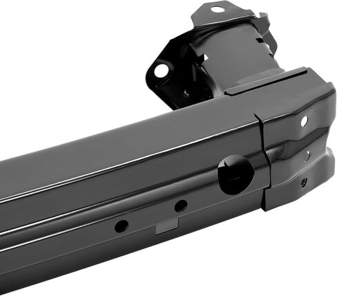 HECASA Front Bumper Reinforcement Compatible With 2008-2012 Honda Accord Impact Bar Steel Electrophoresis Black Replacement For HO1006177 71130TA5A00ZZ in Saudi Arabia