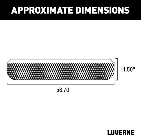 Luverne 415358-571501 Impact Shock-Absorbing Cargo Van Rear Bumper Guard and Step, Select Ford Transit 150, 250, 350 in Saudi Arabia