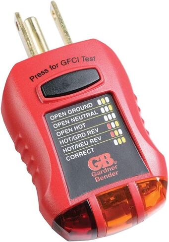 جهاز اختبار منفذ GB Gardner Bender GFI-3501 GFCI in Saudi Arabia