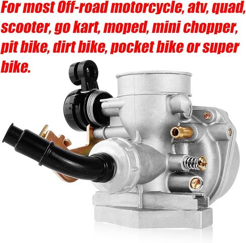 PZ19 المكربن ​​ل 50cc 70cc 90cc 110cc 125cc ATV رباعية سكوتر الذهاب كارت الدراجة الصغيرة المروحية حفرة الترابية دراجة الجيب باجا كاندي كازوما ST70 NH80 CT90 CT110 XL75 in Saudi Arabia