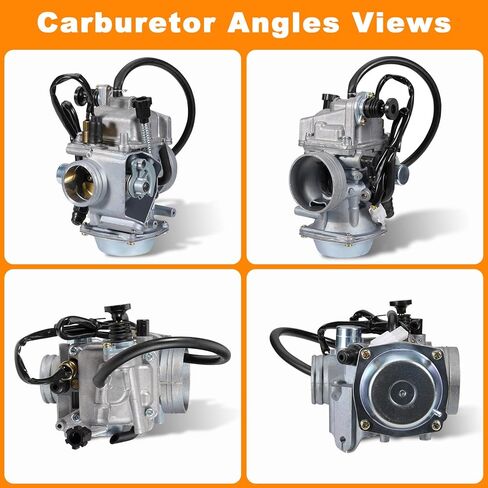 طقم المكربن ​​TRX350 يناسب Honda FourTrax300 Rancher 350 TRX350FE/FM/TE/TM Foreman 400 450 ATV Carb مع قطع غيار كابل خنق فلتر زيت الهواء (قابس ذكر) in Kuwait
