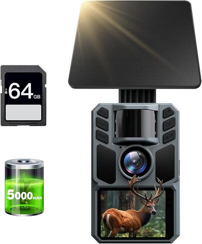 كاميرا درب الطاقة الشمسية لا wifi قابلة لإعادة الشحن (الأخضر) in Kuwait