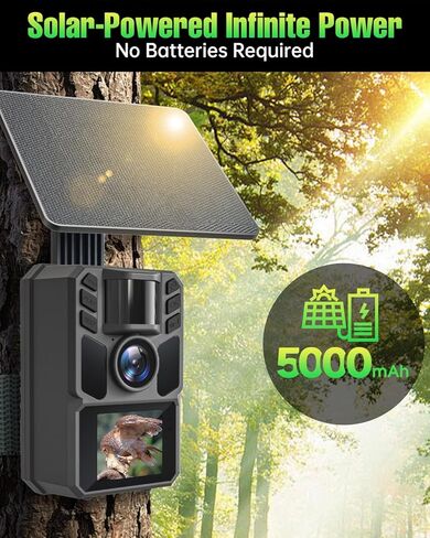 كاميرا درب الطاقة الشمسية لا wifi قابلة لإعادة الشحن (الأخضر) in Kuwait