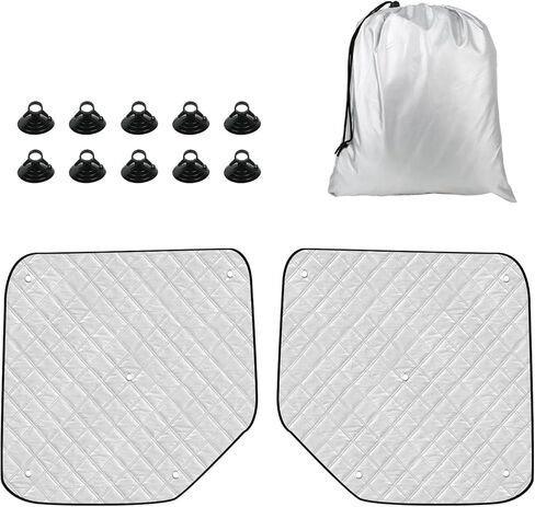 Sliding Door Sun Shade for Mercedes Sprinter 2006-2018, 5-Layer Heat & UV Blocking Sunshade, Suction Cup Fit for Freightliner Dodge Sprinter & VW Crafter (1PCS) in Kuwait