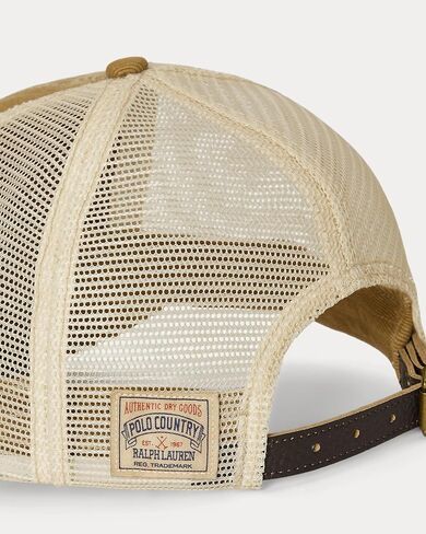 POLO RALPH LAUREN Hat, Polo Country Twill Trucker Cap in Saudi Arabia