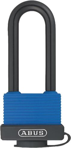 ABUS 70IB/45HB63 KD Solid Brass Weatherproof Padlock Keyed Different with 2-1/2" Stainless Steel Shackle, Blue in Kuwait