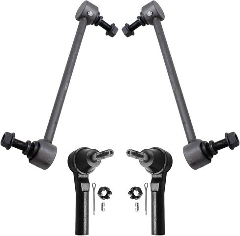 محور ديترويت - قضبان ربط أمامية لـ 2009-2020 Dodge Journey 2010 2011 2012 2013 2014 2015 2016 2017 2018 2019 قضيب ربط خارجي ينتهي باستبدال وصلات شريط Sway in Kuwait