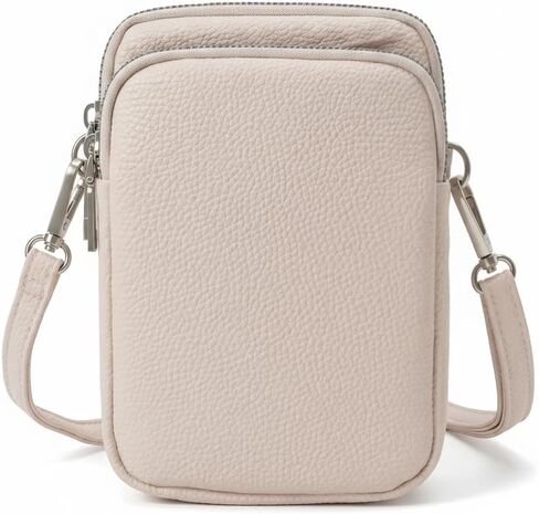 TeeYee المرأة حقيبة الهاتف الخليوي محفظة المحفظة بو الجلود Crossbody حقيبة كتف متعددة الوظائف مع منفذ سماعة الرأس | جيوب متعددة in Kuwait