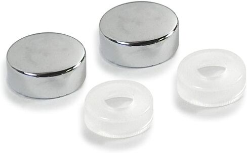 iPick Image for Cadillac V Logo in 3D on Mirror Chrome Metal License Plate Frame - Official Licensed in Kuwait