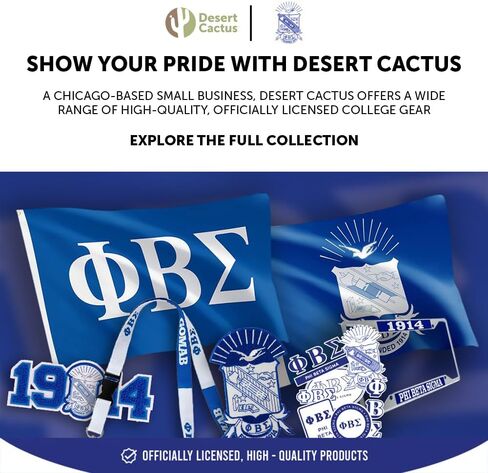 Desert Cactus Phi Beta Sigma إطار لوحة الترخيص رقم الخط # حامل بطاقة السيارة المعدنية للأمام أو الخلف للسيارة (إطار #2) in Saudi Arabia