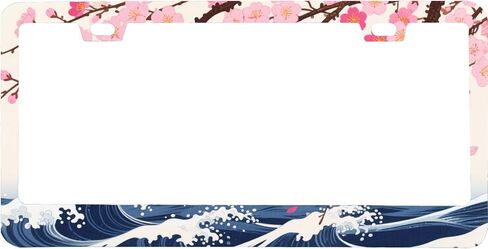 Kiss License Plate Frame 6x12 Inches for Men/Women Fits Most US/CA Standard Includ 2 Screws in Saudi Arabia