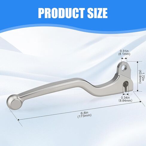 Left Hand Clutch Lever Replacement for Honda CRF125F CRF125FB 2014-2023, Fits OEM 53178-K28-305 in Kuwait