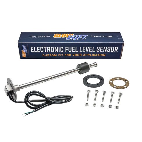 GlowShift 13" Depth Fuel Level Sensor Sender Compatible with Aftermarket Fuel Cells, Cars & Trucks - 240-33 Ohm - for Gas & Diesel Fuel in Saudi Arabia