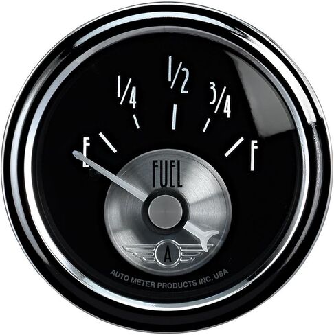 Auto Meter 2014 Prestige Black 2-1/16" 0-90 Ohm Fuel Level Gauge in Kuwait