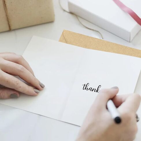 48 Pack Floral Thank You Cards with Envelopes, Wildflower Thank You Notes with Kraft Envelopes for Wedding Bridal Shower Baby Shower Teachers Graduation, 4 x 6 Inch in Saudi Arabia
