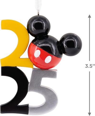 Hallmark Disney Mickey Mouse Icon 2025 Christmas Ornament, Gifts for Disney Fans in Saudi Arabia