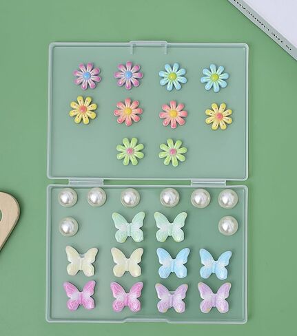 سحر الأحذية زهرة للنساء، سحر الأحذية فراشة اللؤلؤ بلينغ، سحر الفتيات ماكرون تسد الصنادل الديكور، هدايا عيد ميلاد الحزب in Kuwait