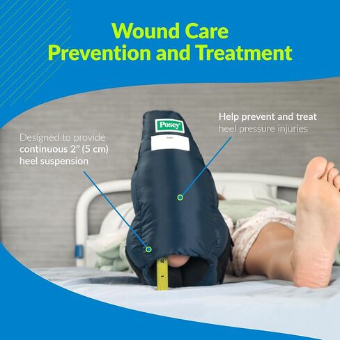 Posey TIDI 6218L PRO-heeLx Heel Protector – Large – Quantity: 1 Off-Loading Device – Heel Protectors for Pressure Injuries – Heel Off-Loading Devices – Home Care in Kuwait