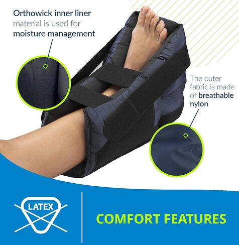 Posey TIDI 6218L PRO-heeLx Heel Protector – Large – Quantity: 1 Off-Loading Device – Heel Protectors for Pressure Injuries – Heel Off-Loading Devices – Home Care in Kuwait