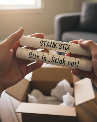 مزيل الروائح الكريهة للأحذية ومزيل الرائحة من جلوفيستيكس ستانكستيكس سولوس للأحذية، والأحذية طويلة الرقبة، وحقائب الصالة الرياضية ذات الرائحة الكريهة، والملاكمة، واللاكروس، وكرة القدم والهوكي، وغير سامة in Kuwait