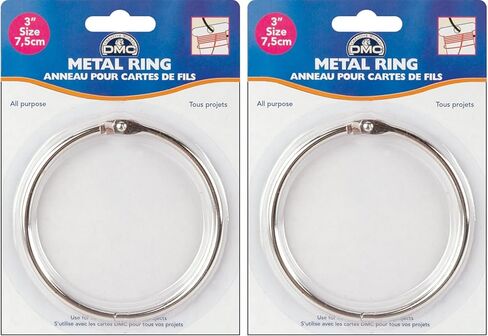 DMC Metal Ring 3", 1/Pkg in Saudi Arabia