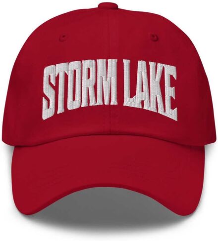 قبعة بيسبول Storm Lake قبعة Storm Lake Dad Hat Iowa IA Hat مطرزة تذكارية in Saudi Arabia