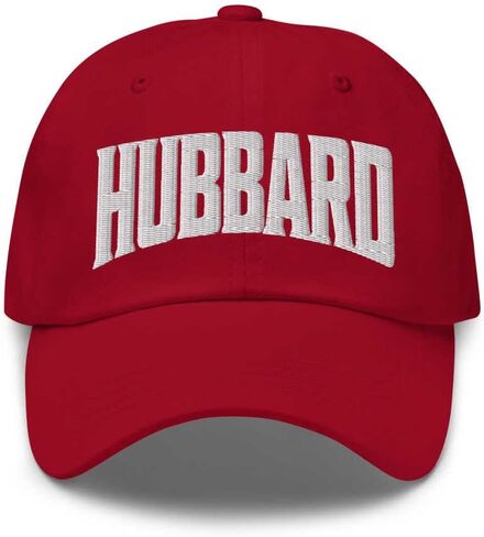 Hubbard Baseball Cap Hubbard Dad Hat Oregon OR Hat Embroidered Souvenir in Saudi Arabia