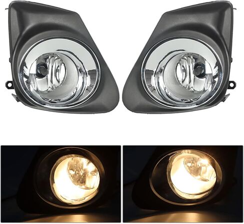 2-Pack Fog Light Assembly with Bulbs Switch Wiring Kit Replacement for 2011-2013 Corolla in Saudi Arabia