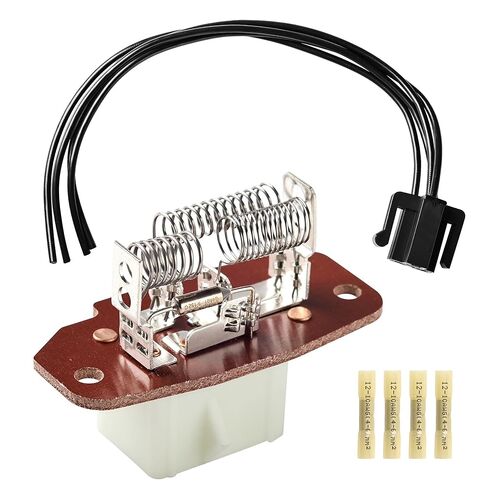 FAERSI 973-013 طقم مقاوم محرك منفاخ HVAC مع سرج سلكي متوافق مع 2003-2014 Ford E-150 E-250 E-350 E-450 E-550، 1999-2007 F-250 F-350 F-450 F-550 Super Duty يستبدل 4C2Z19A706AA 973404 in Saudi Arabia