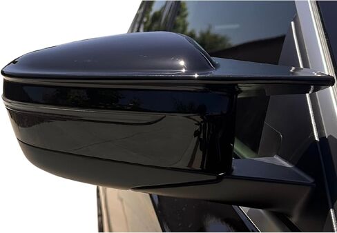غطاء غطاء مرآة جانبية للسيارة بديل لسلسلة Pre-Lci 3 G20 330i M340i 4 Series G22 G23 G26 430i M440i 2 Series G42 Exterior M Sport، تصميم ديناميكي هوائي عالي الأداء (أسود لامع) in Saudi Arabia