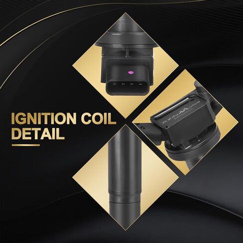 6PCS Ignition Coil Pack and Spark Plugs UF267 Replacement for Lexus ES300 RX300 ES330 RX330 RX400h Toyota Sienna Avalon Camry Highlander Solara V6 3.0L 3.3L 9091902234 in Kuwait