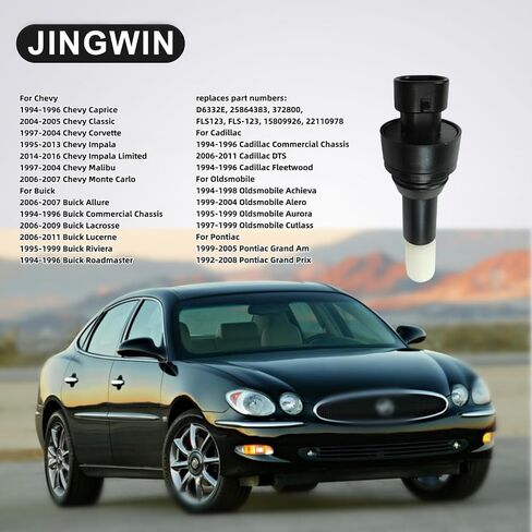 D6332E 25864383 Windshield Washer Fluid Level Sensor 372800 Compatible with 1994-2016 Chevy Caprice Impala / 1994-2011 Cadillac DTS Fleetwood / 1994-2011 Buick Allure Lacrosse in Kuwait