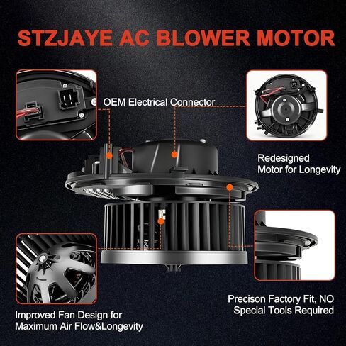 AC Heater Blower Motor Fan HVAC Motor 5Q1819021 Compatible with Audi for A3 Quattro for RS3 2018-2020, for Volkswagen for Golf Alltrack for GTI Replace 700341 5Q1819021B in Saudi Arabia