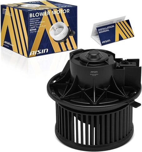 AISIN BLMCH-00093 HVAC Blower Motor with Wheel Assembly - Compatible with Jeep Wrangler 2002-2006, Liberty 2002-2007, TJ 2002-2006 in Saudi Arabia