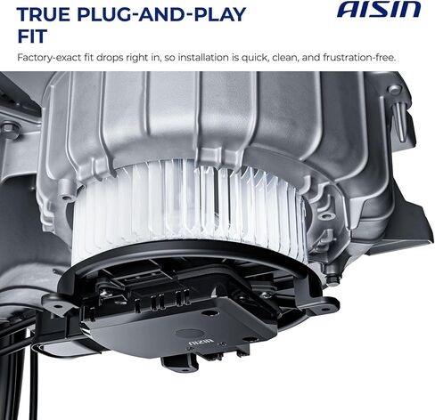 AISIN BLMCH-00093 HVAC Blower Motor with Wheel Assembly - Compatible with Jeep Wrangler 2002-2006, Liberty 2002-2007, TJ 2002-2006 in Saudi Arabia