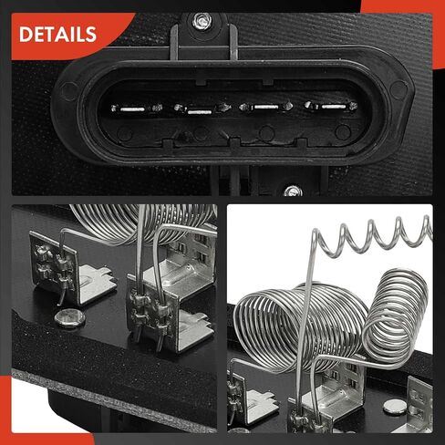 مقاوم محرك منفاخ HVAC A-Premium متوافق مع مركبات Buick وOldsmobile وPontiac - LeSabre 1992-1999، Park Avenue 1992-1999، 88 1992-1999، 98 1991-1996، LSS 1996-1999، Bonneville 1992-1999 in Saudi Arabia