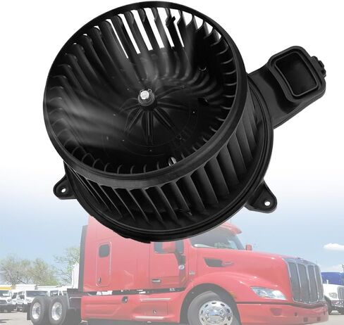 W205700800 HVAC Heater Blower Motor with Brushless Motor Compatible with Peterbilt 579, Compatible with 2013-2017 Kenworth T170 T270 T370 Replace# 1504123 in Kuwait