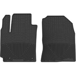 WeatherTech All-Weather Floor Mats for Hyundai Kona N, Kona 1st Row (W497), Black in Saudi Arabia