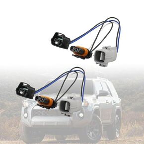 LED Headlight Converters Harness Front Left and Right Compatible with Toyota 4Runner 2021 2022 2023 Headlight Conversion Wiring Adapter Replace 810020 in Kuwait