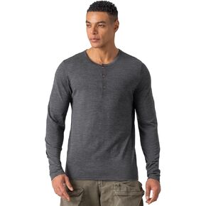Merino Protect 100% Merino Wool Henley Men Casual Base Layer Long Sleeve Shirts Soft Thermal Underwear for Travel in Saudi Arabia