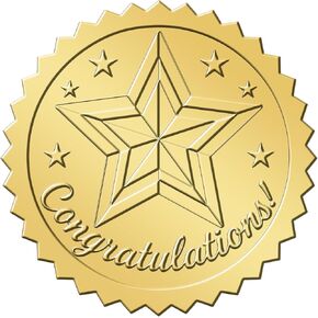 Graduation Stickers Class of 2026 Stickers 2 Inch 100Pcs Gold Embossed Graduation Cap Sticker Round Gold Foil Grad Sticker for Grad Envelopes Seals Cards Invitations Certificates Announcements in Kuwait