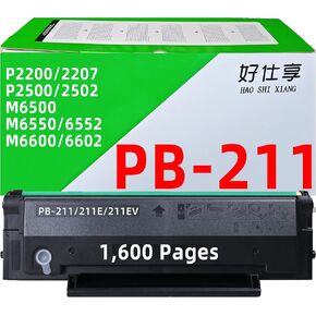 خرطوشة حبر سوداء PB210 PB211 PB-210 PB-211 متوافقة مع Pantum PB-210E PB-210S PB-211E PB-211EV P2200 P2207 P2500 P2502 M6500 M6550 M6552 M6600 M6602 Printer (PB210) الحبر-1600 صفحة) in Kuwait
