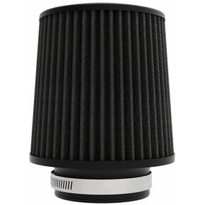 K&N Dryflow Lifetime Universal Clamp-On Air Filter: Dry Synthetic, Washable, Oil-Free: Flange Diameter: 3.5 In, Filter Height: 6 In, Flange Length: 1.5 In, Type: Dry Synthetic, RU-3110HBK in Kuwait