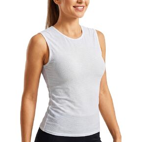 qualidyne Women's Sleeveless Cycling Undershirt, Breathable Quick-Dry Bike Base Layer Tank for Under Jersey, Road MTB Indoor Trainer in Kuwait