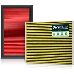3.5L GAS ONLY Dacall Air Filter Set fit for Nissan Pathfinder (2013-2020), Murano (2015-2024), Maxima (2016-2023), Altima (2013-2018), for INFINITI QX60 (2014-2020), Replace 16546-AA020 27277-3JC1A in Kuwait