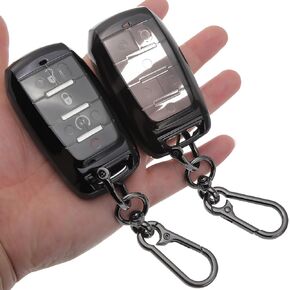 2PCS for Dodge RAM Key Fob Cover Clear case Fits 2019 2020 2021 2022 2023 2024 2025 RAM 1500/2500/3500/4500/5500 Longhorn/TRX 3 4 5 6 Buttons Black in Saudi Arabia